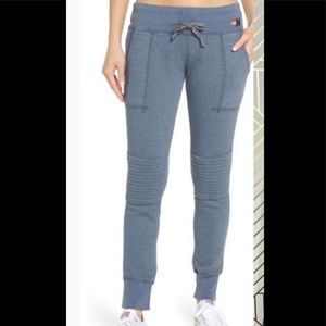 Aviator Nation Grey Moto Joggers